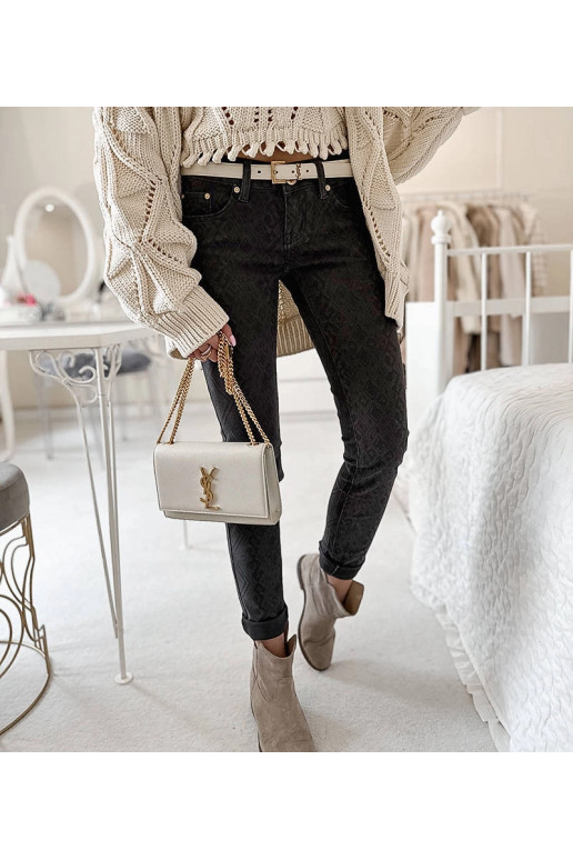 Pelēkas Chevrette auduma bikses Pelēkas Chevrette auduma bikses