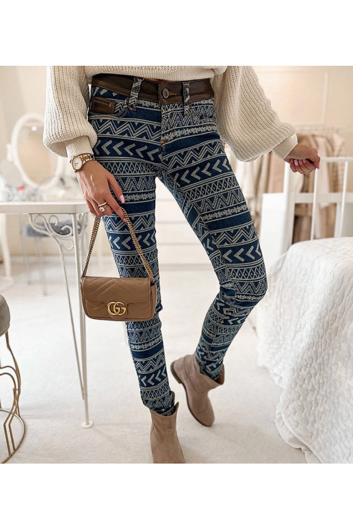 Zilas Turgeon šūtas bikses