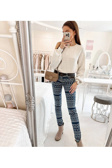 Zilas Turgeon šūtas bikses 2