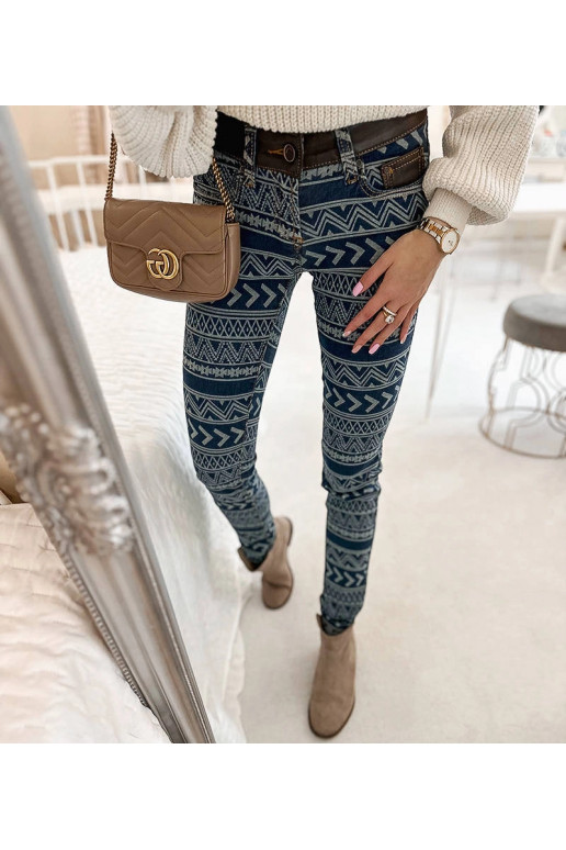 Zilas Turgeon šūtas bikses