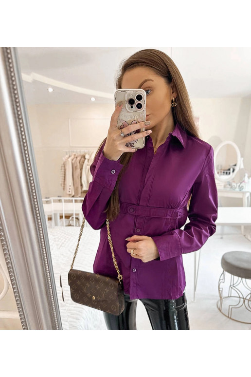 Babeti violets sieviešu krekls