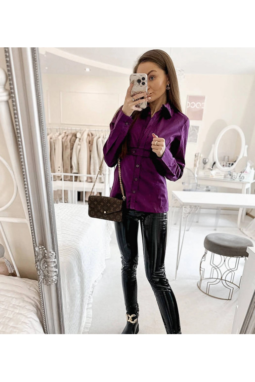 Babeti violets sieviešu krekls