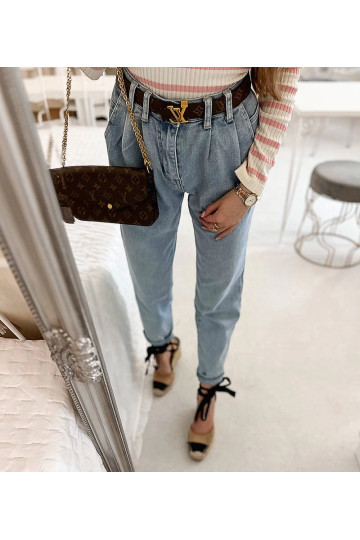 Ailleboust Blue Mom Fit džinsi 2
