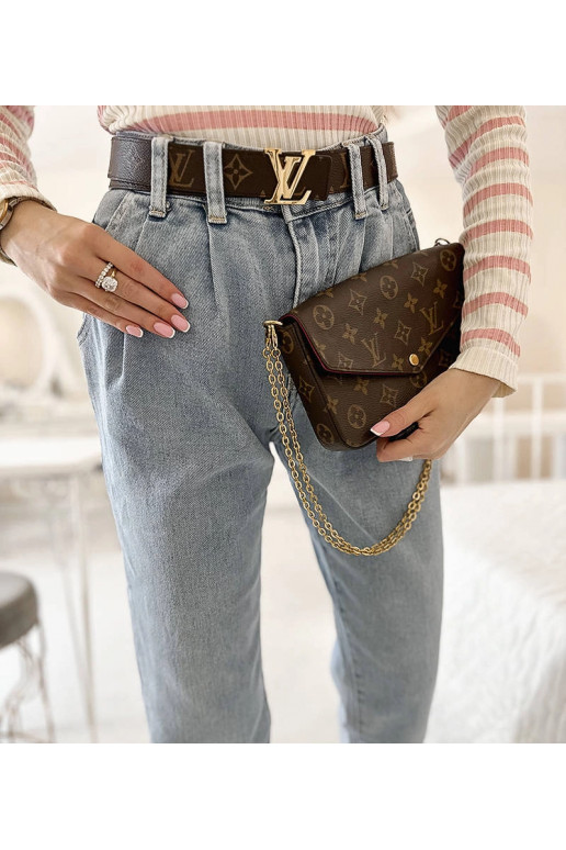 Ailleboust Blue Mom Fit džinsi Ailleboust Blue Mom Fit džinsi