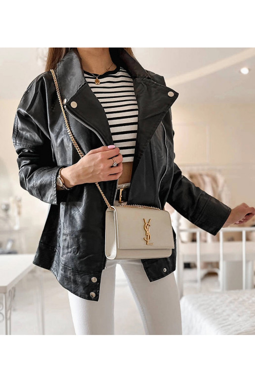 Melna baikeru jaka, eko-āda, Quennel