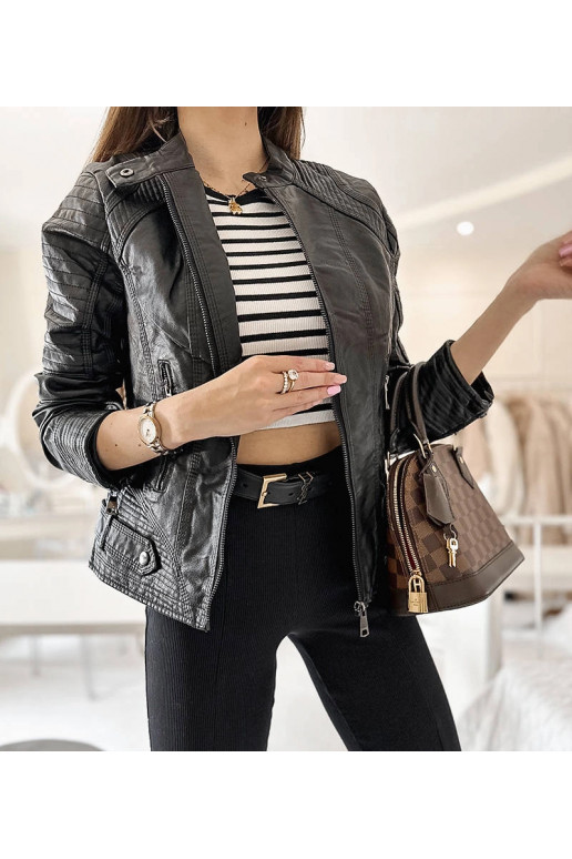 Black Lisle biker jaka