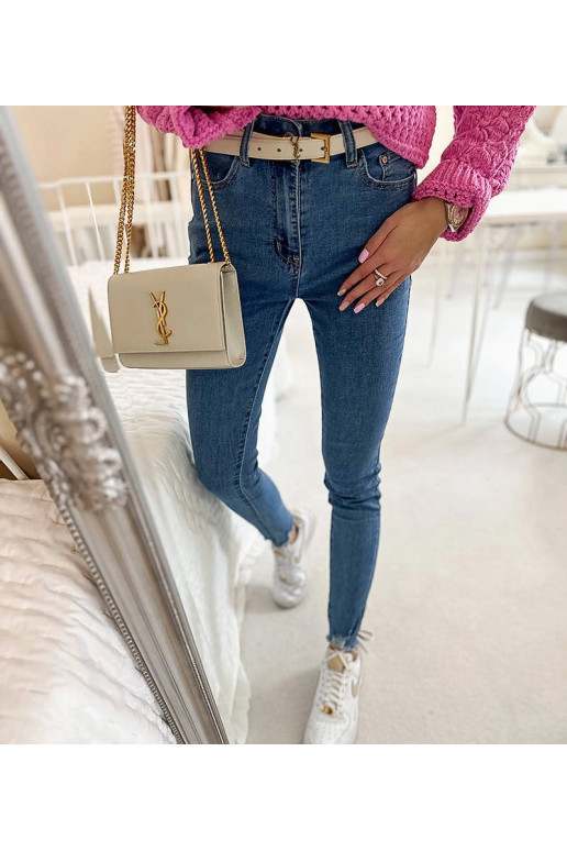 Zili Sansouci Slim Džinsi