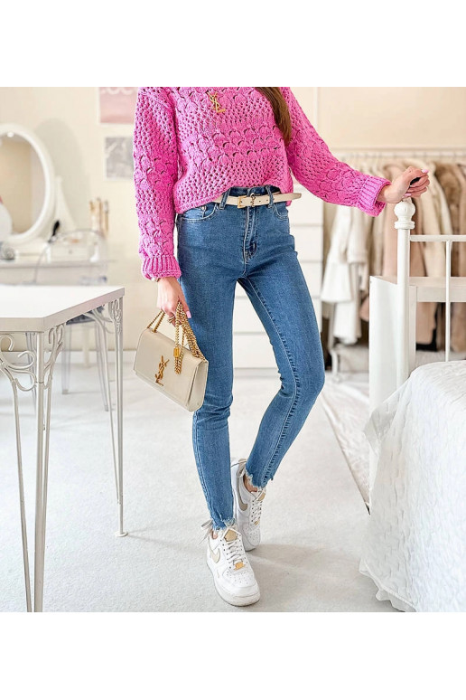 Zili Sansouci Slim Džinsi