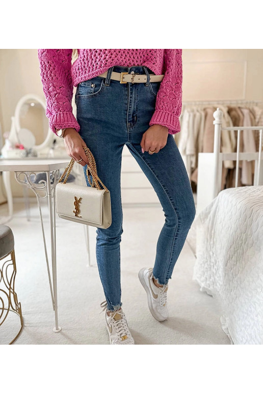 Zili Sansouci Slim Džinsi