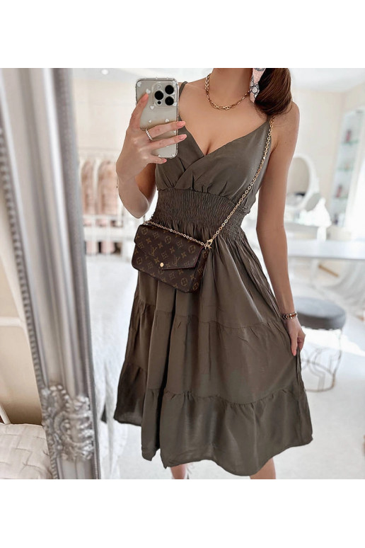 Zaļā uzliesmojuma kleita Yvon