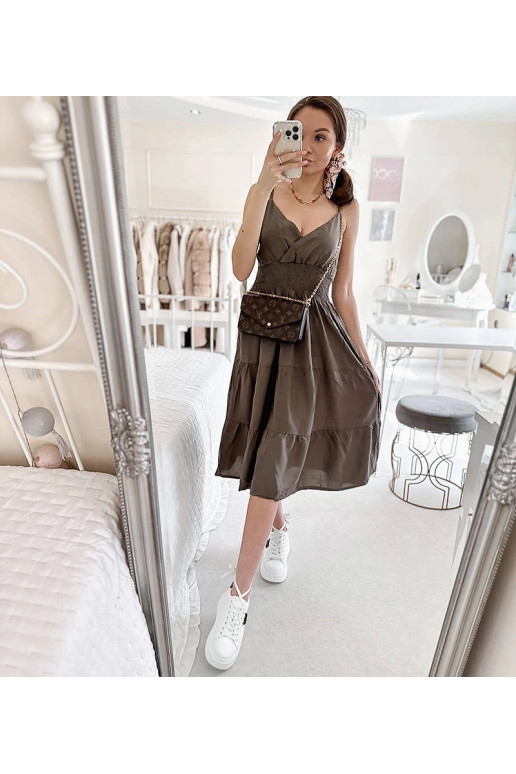 Zaļā uzliesmojuma kleita Yvon