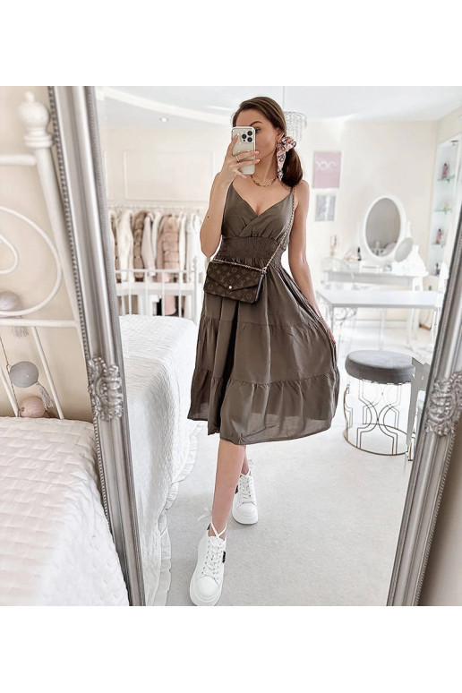 Zaļā uzliesmojuma kleita Yvon