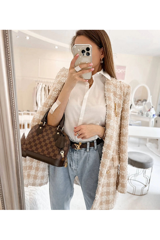 Genov balts klasisks krekls ar īsām...