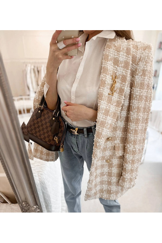 Genov balts klasisks krekls ar īsām...