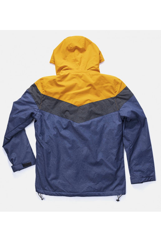 Tumši zila vīriešu Dupont pārejas jaka