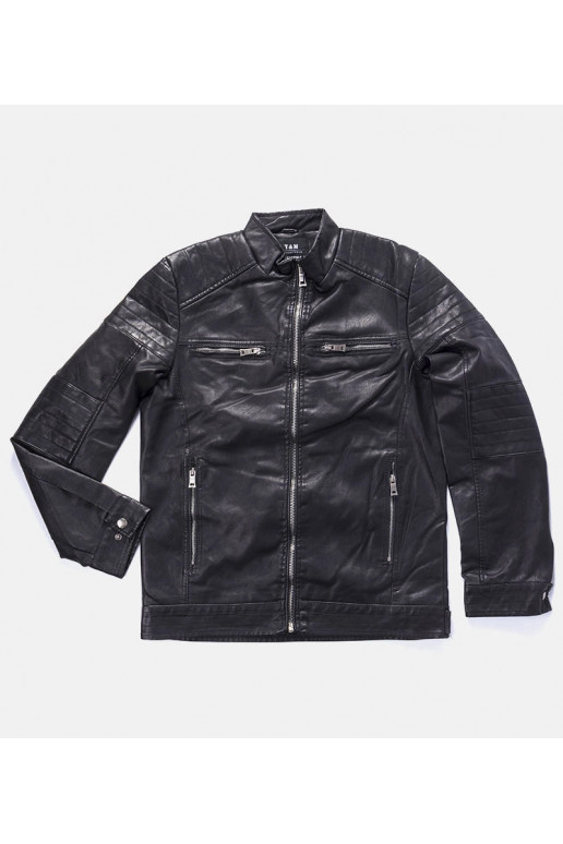 Guertin vīriešu melna mākslīgās ādas...