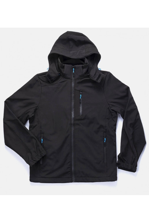 Melna vīriešu pārejas jaka Renaud