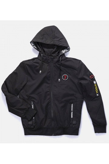 Melna vīriešu pārejas jaka...