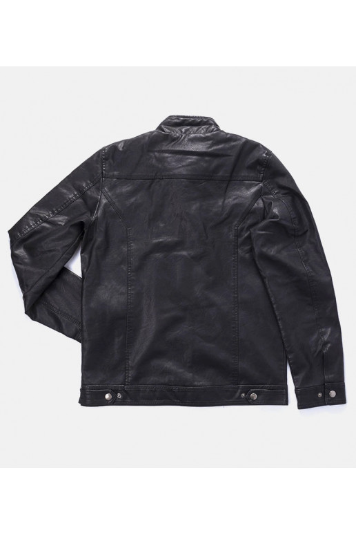 Leverett vīriešu melna mākslīgās ādas...