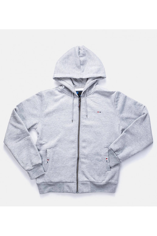 Guerin vīriešu gaiši pelēks kapuci