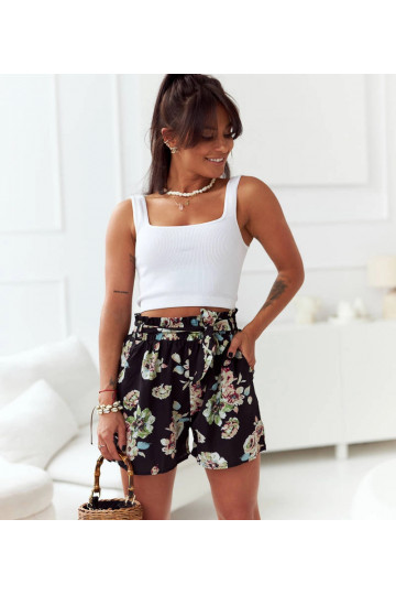 Melni brīvi sieviešu šorti... 2