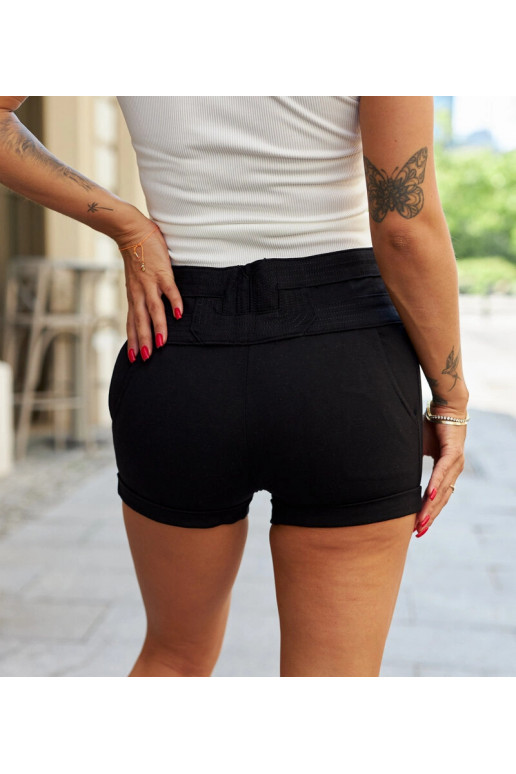 Melni sieviešu šorti Stein šorti