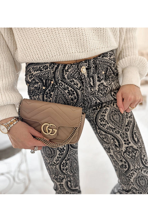 Alia melnas un grafīta sieviešu bikses