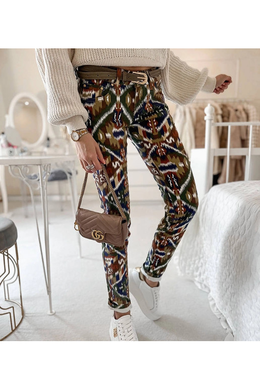 Sieviešu daudzkrāsainas Doria garās...