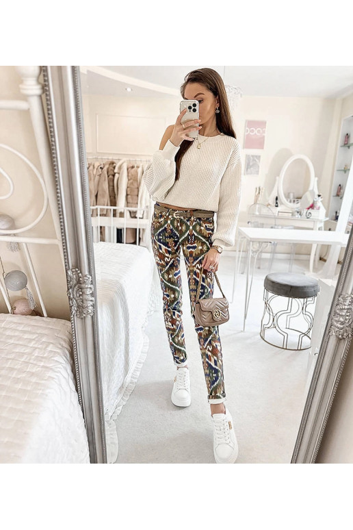 Sieviešu daudzkrāsainas Doria garās...