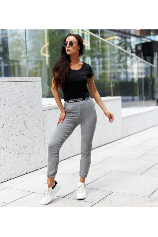 Bovi Vienkāršs melns T-krekls ar īsām...