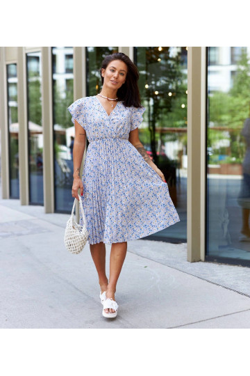 Viminale zila ziedu kroku...