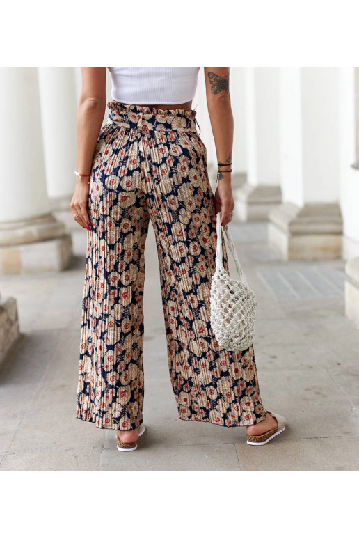 Tumši zilas Aberdīnas platas kroku...