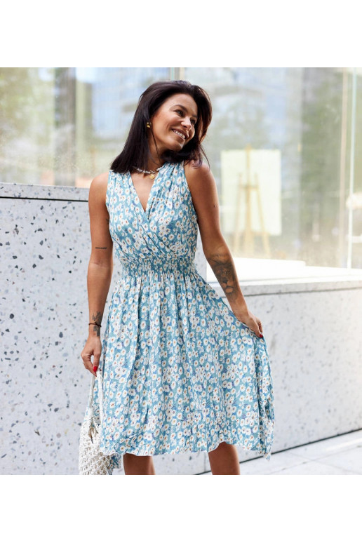 Zila ziedu kleita Grado