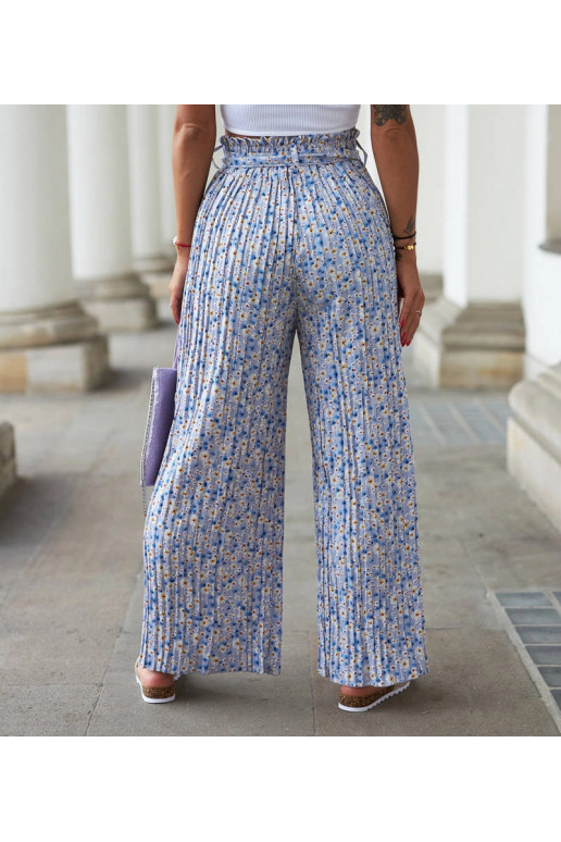 Pietro zilas platas kroku bikses