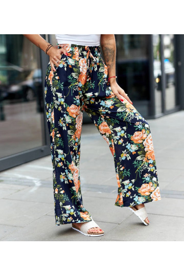 Tumši zilas platas bikses... 2