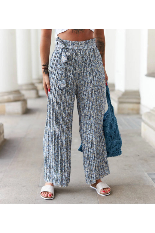 Zilas kroku bikses Trevisano Zilas kroku bikses Trevisano