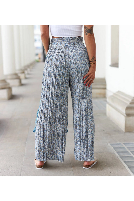 Zilas kroku bikses Trevisano Zilas kroku bikses Trevisano