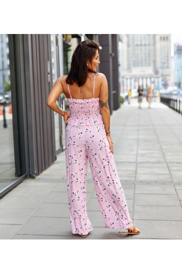 Rozā komplekts ar topu un...