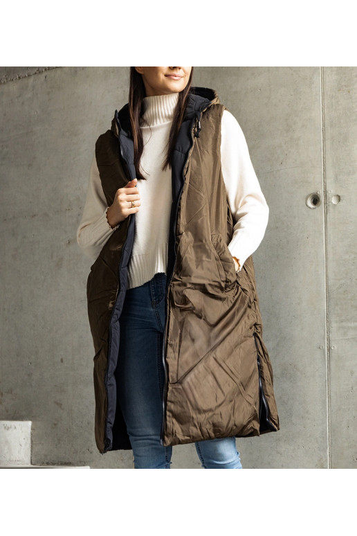 Saimona melnā un zaļā grozāmā veste Saimona melnā un zaļā grozāmā veste