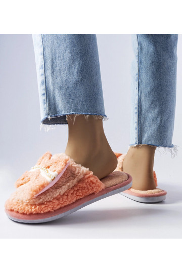 Oranžas Bow čības