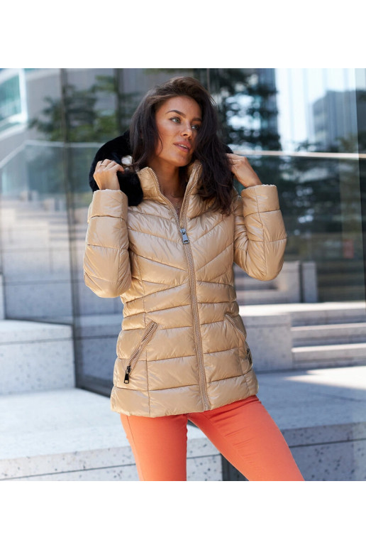 Bēša Solfatara jaka ar rāvējslēdzēja... Bēša Solfatara jaka ar rāvējslēdzēja...