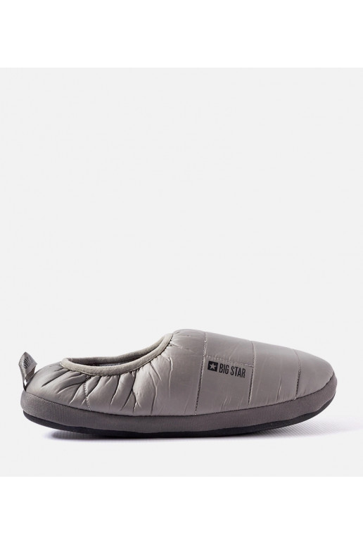 Pelēkas siltinātas vīriešu čības...