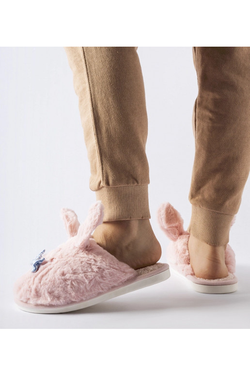 Bruno rozā čības ar ausīm un banti Bruno rozā čības ar ausīm un banti