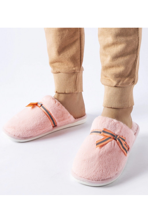 Rozā siltas čības ar banti Antoņina Rozā siltas čības ar banti Antoņina