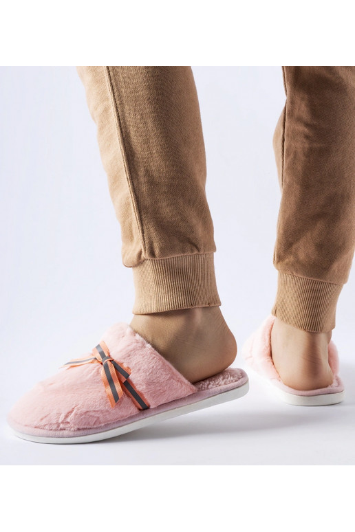 Rozā siltas čības ar banti Antoņina Rozā siltas čības ar banti Antoņina