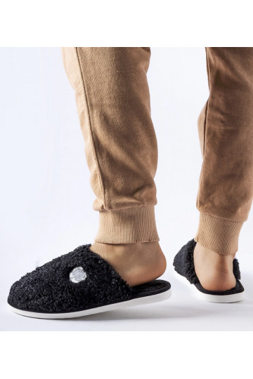 Melnas siltas čības ar... 2