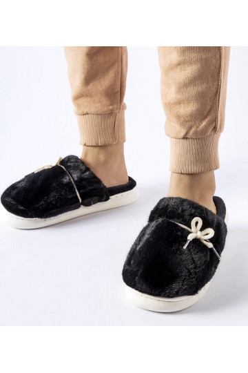 Melnas čības ar dekoratīvu... 2