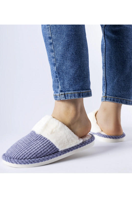 Zilas siltas Frappier čības