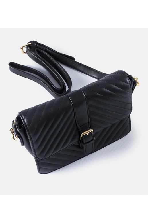 Melna stepēta Virgilio kurjera soma