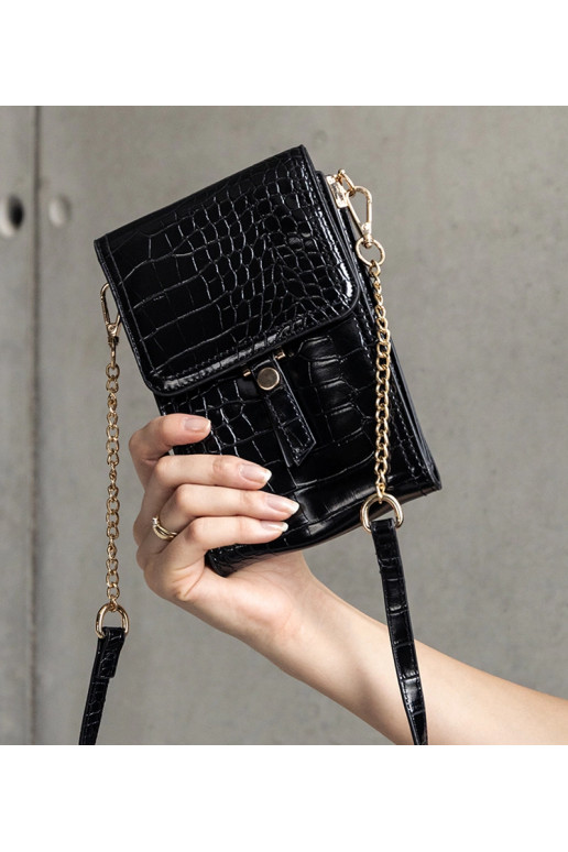 Melna soma dekorēta ar Decatur reljefu